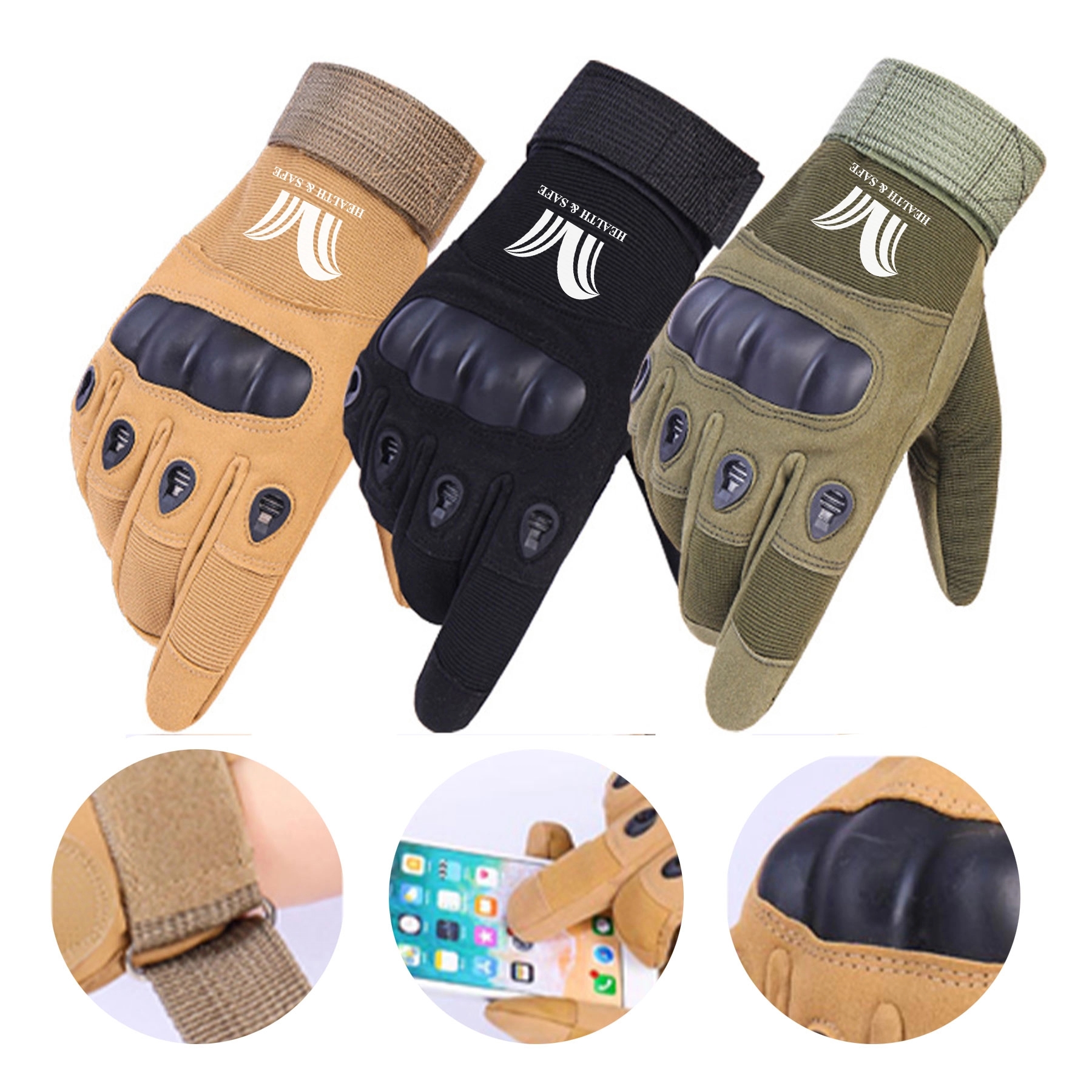 Workout Gloves for Men and Women Gym Touch Screen 4