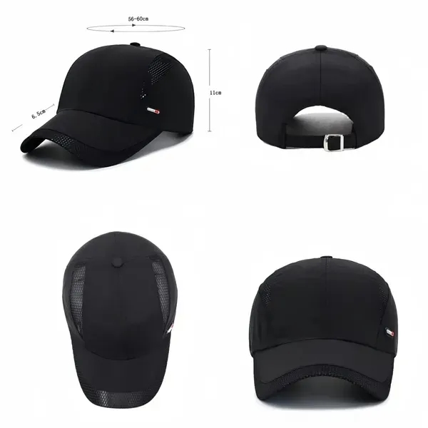 Quick Dry Baseball Cap with Breathable Sports Hat 17