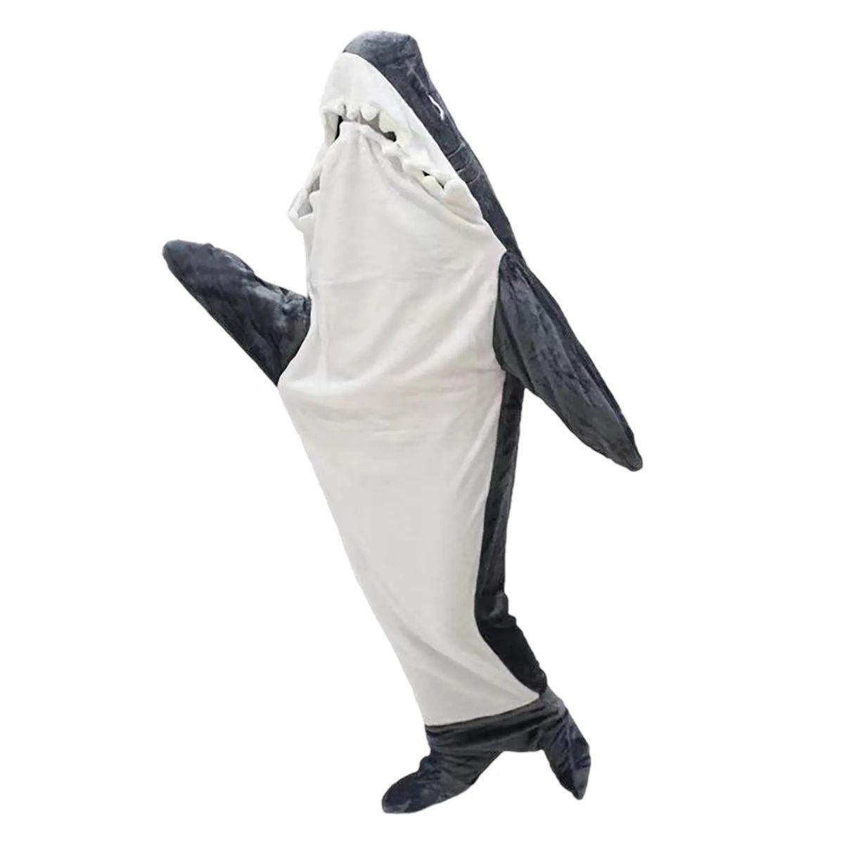 Warm Shark Costume Blanket for Adults and Kids 6