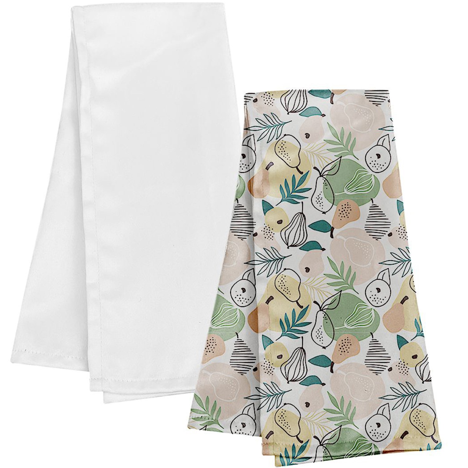 16" x 26" Sublimated Hemmed Flat Woven Tea Towel 3