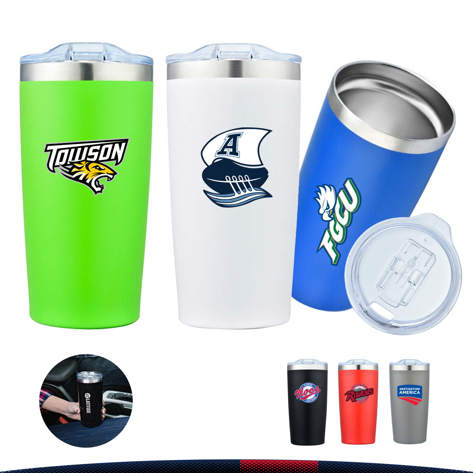 20 OZ. Gilka Stainless Steel Mug 8