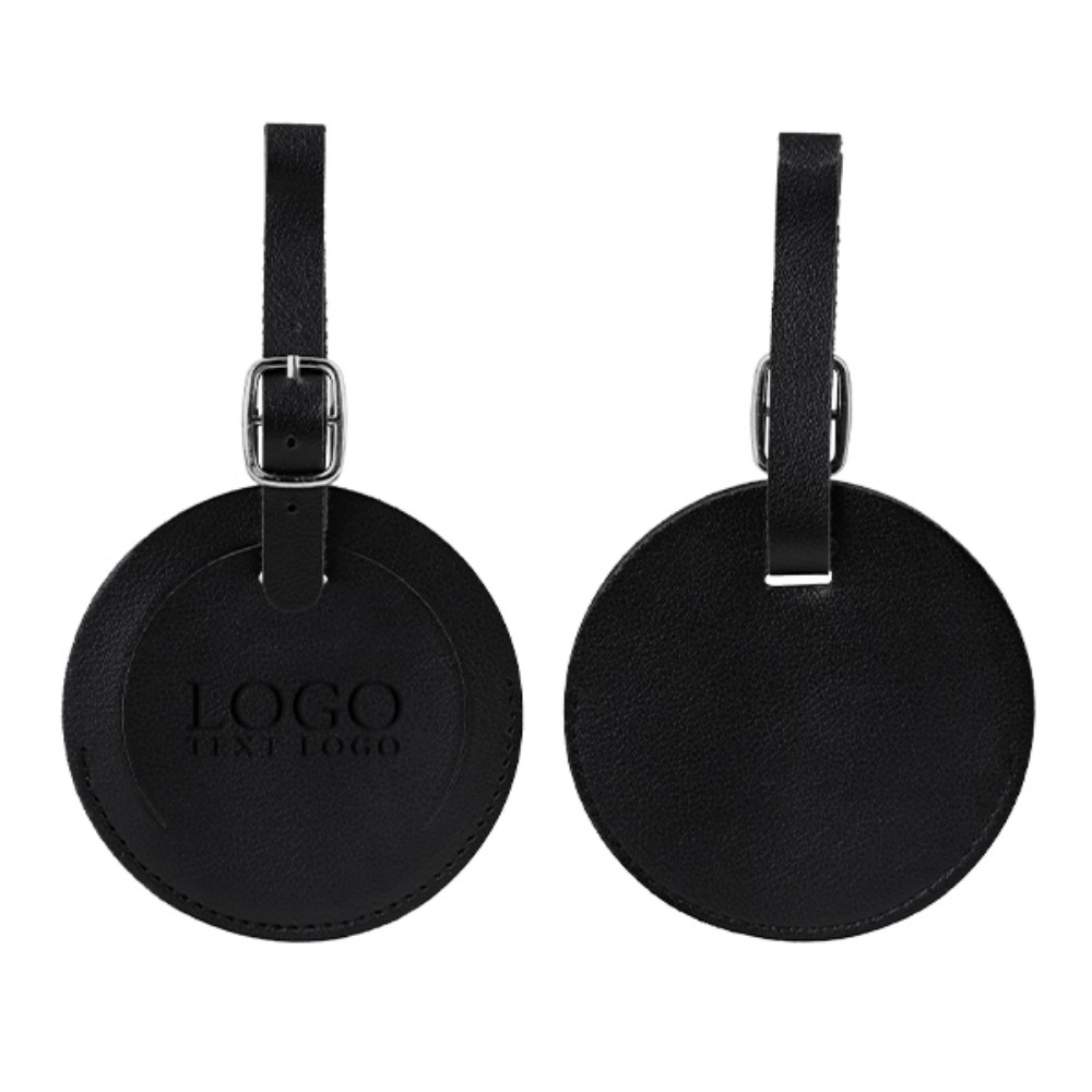 Round Flap Luggage Tags With Logo 17