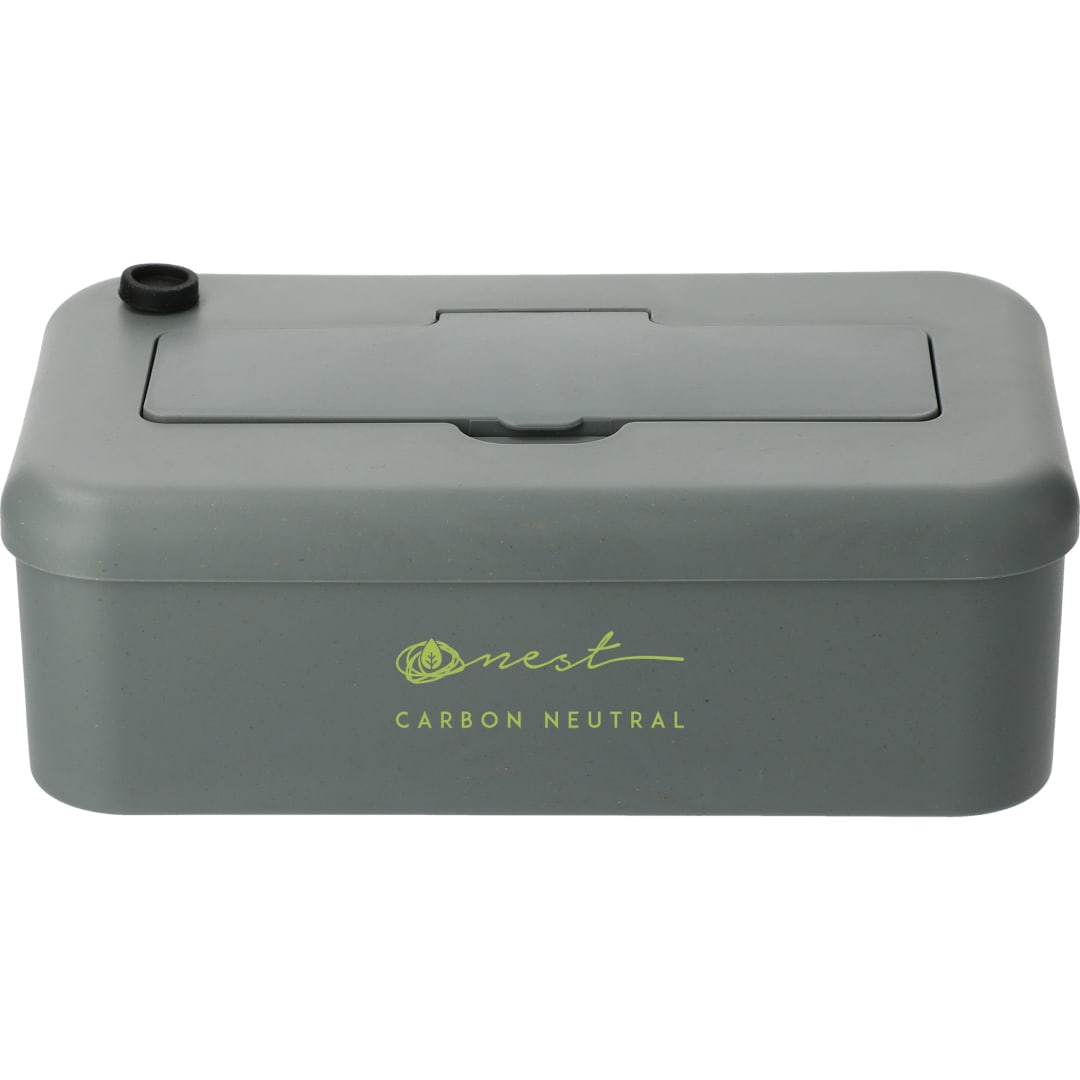 Bamboo Fiber Lunch Box with Utensils 25
