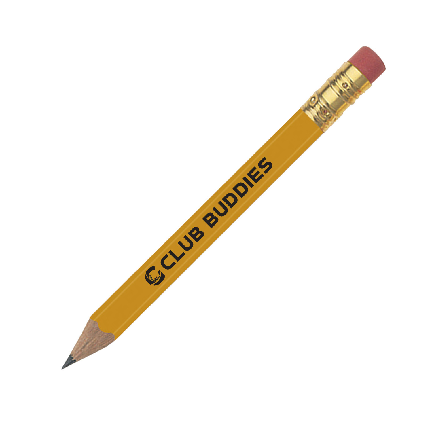 Golf Pencil (Hexagonal) with Eraser 3