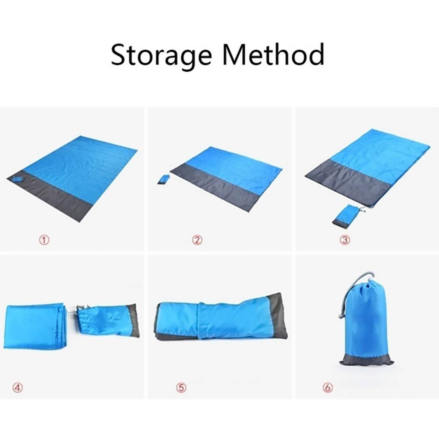 Outdoor camping mat, a convenient and foldable picnic mat. 8