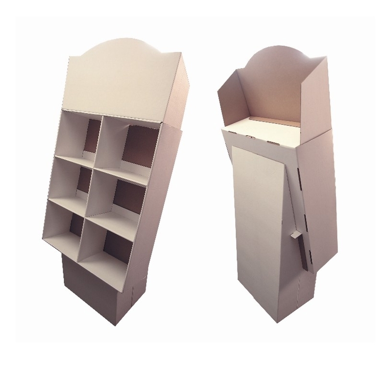 Tiered Recyclable storeDisplay,4' 3