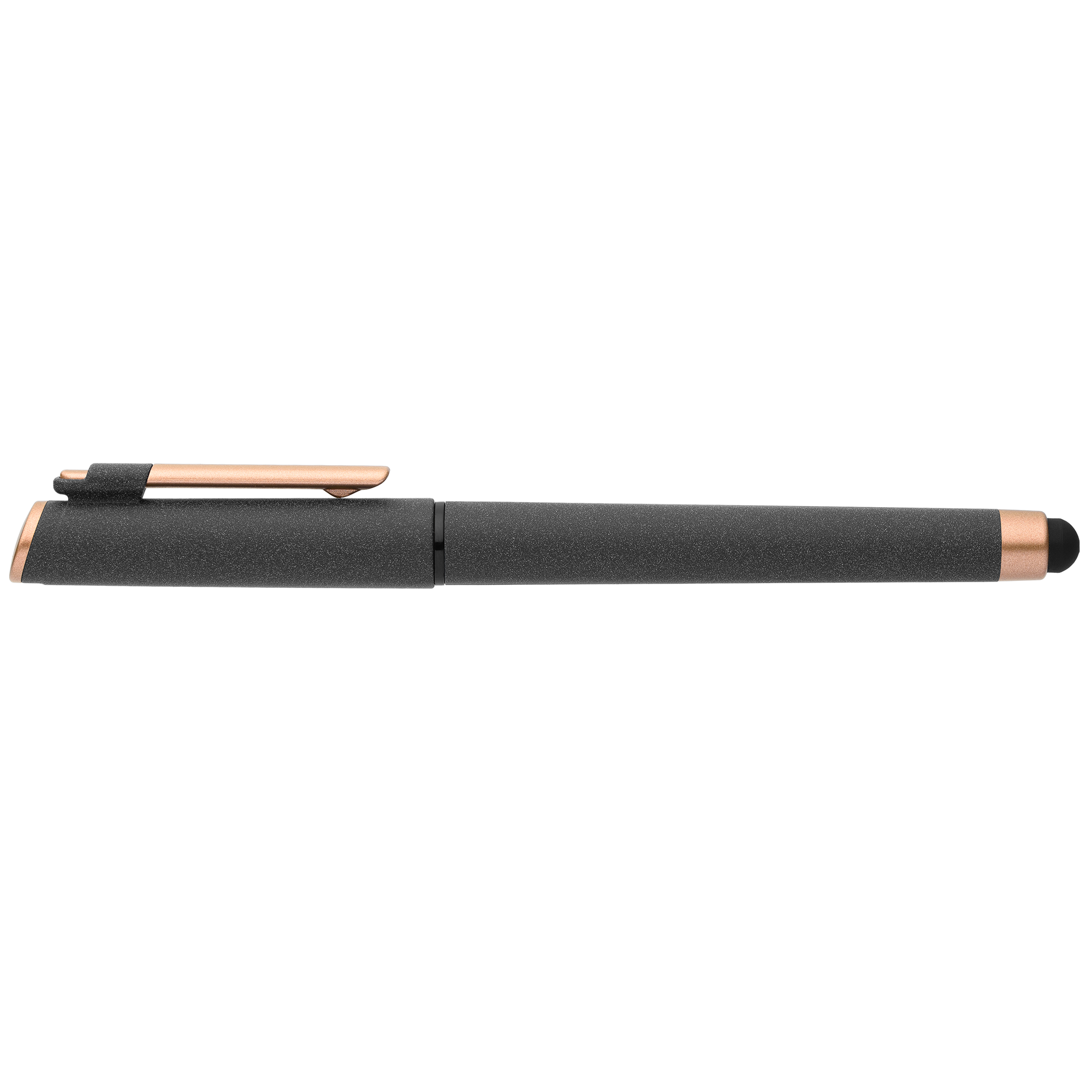 York Recycled Plastic Bronze Trim Stylus Gel Pen 16