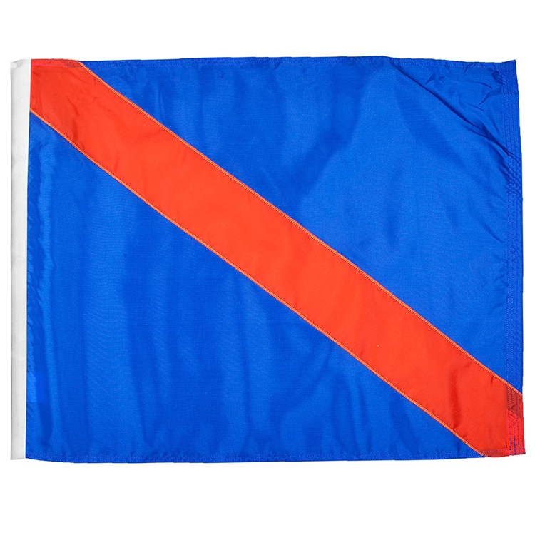 Move To Outside Individual Polyester Auto Racing Flags W/ Pole Sleeve 1