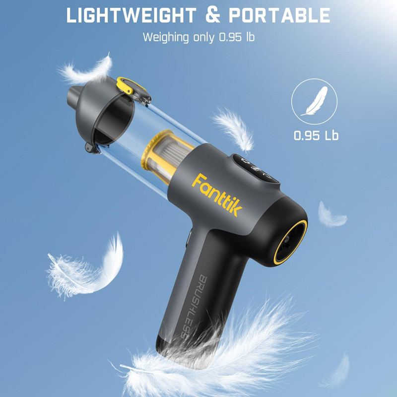 Fanttik Slim X100 Mix 4-in-1 Car Vacuum & Air Duster 2