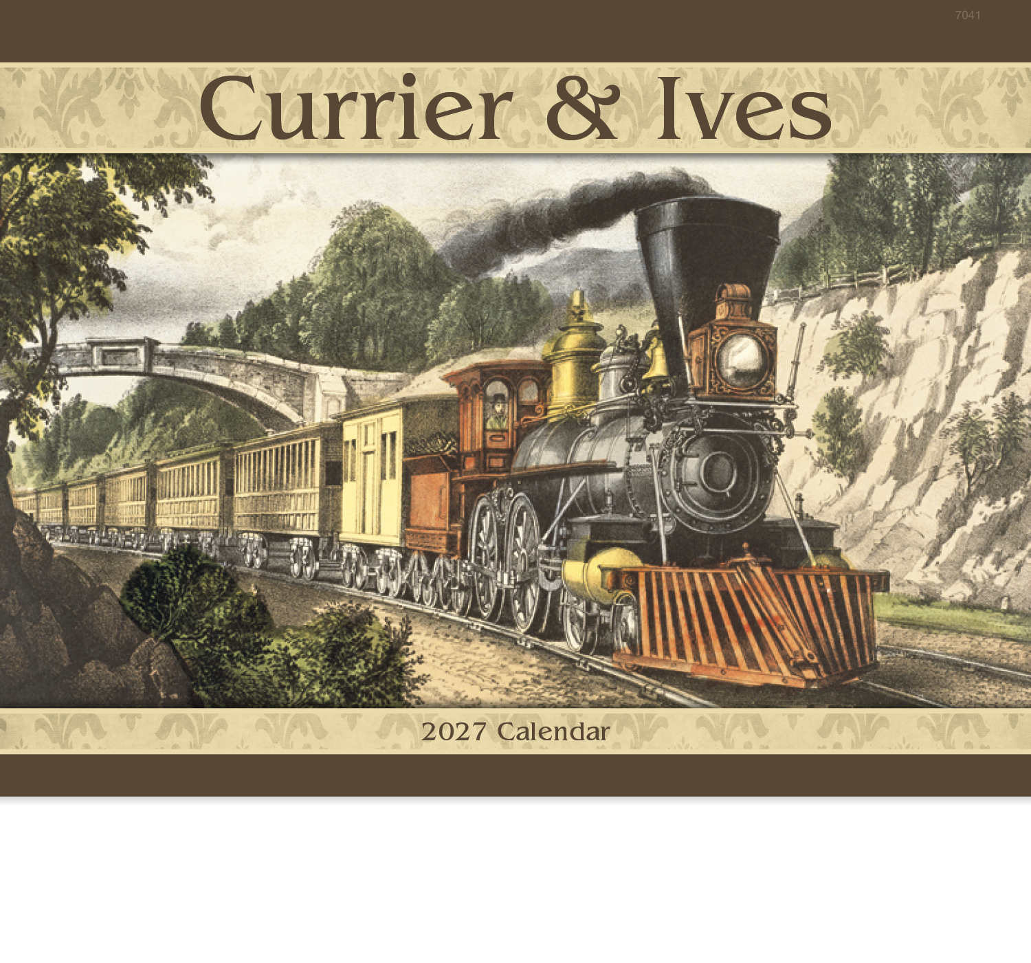 Good Value™ Currier & Ives - Stapled Calendar 64