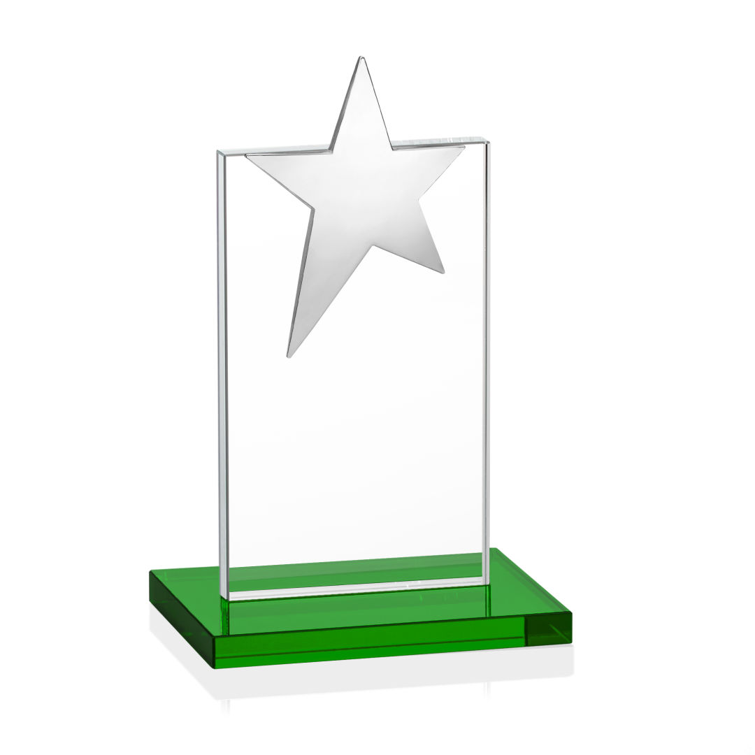 Bryanston Chrome Star VividPrint™ Award - Green 5