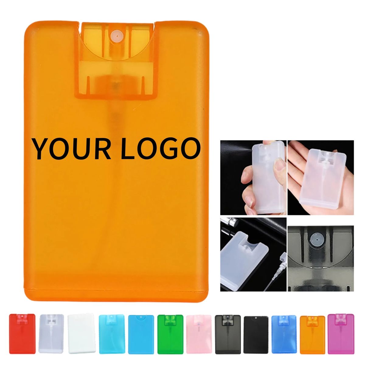 20ml Credit Card Shaped Spray Bottle for Travel Use 11