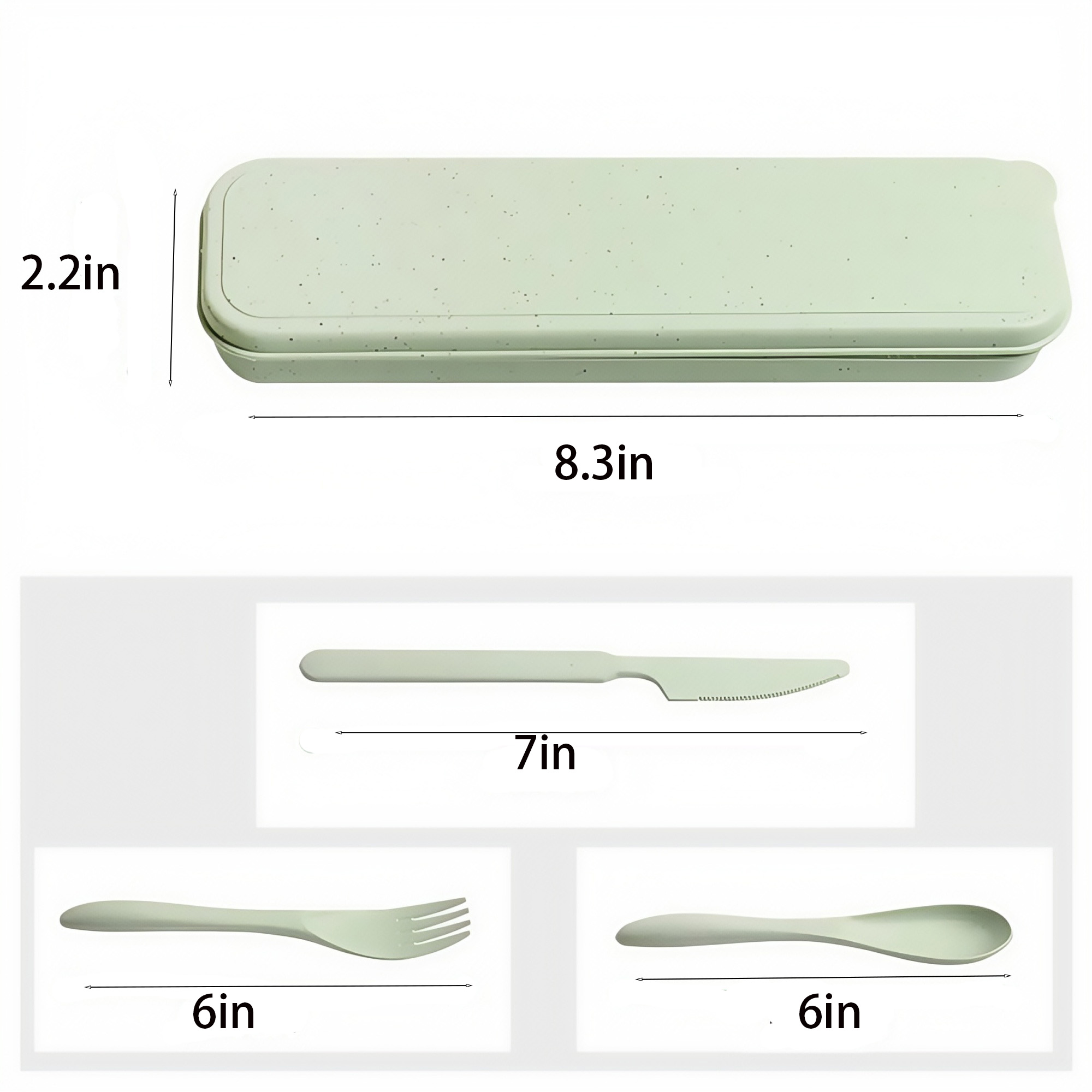 Reusable Utensils Set With Case 2