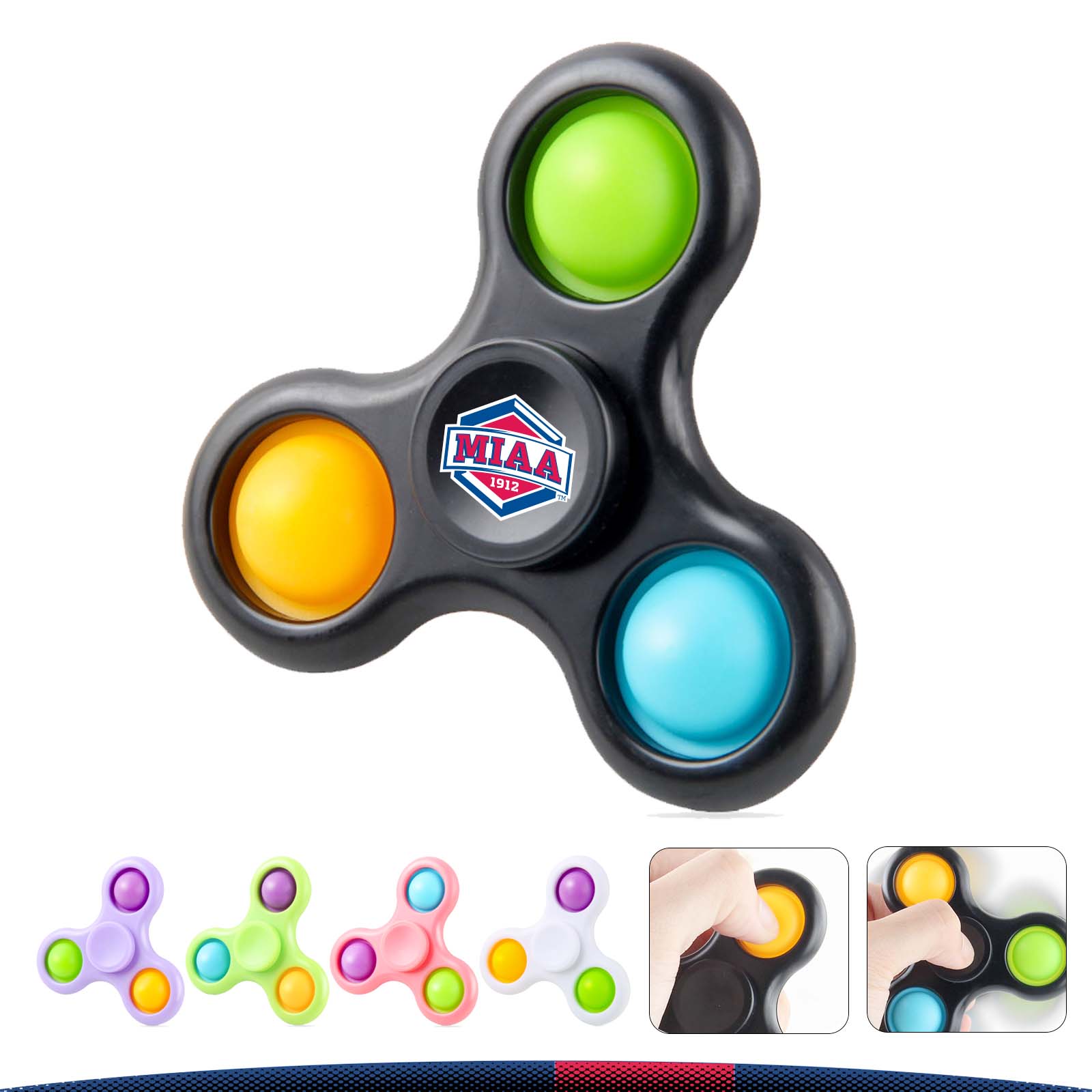 Mental Push Bubble Fidget Spinner 4