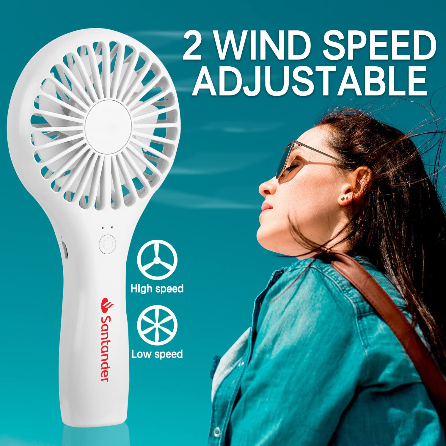 Handheld Mini Fan - USB Rechargeable 4