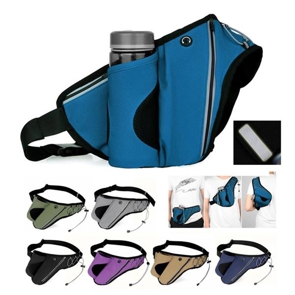 Fanny Pack with Water Bottle Holder 1