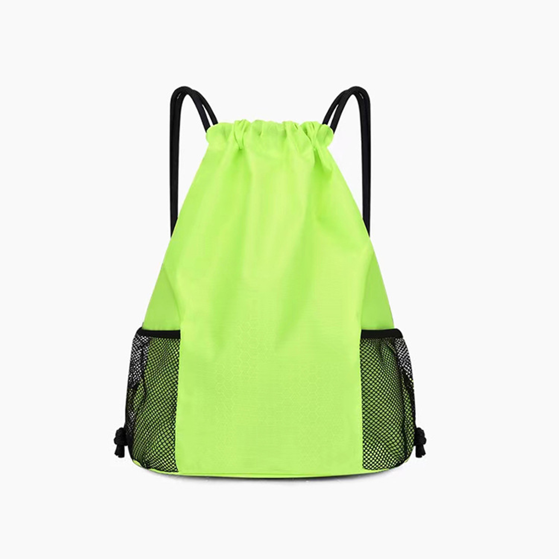 Drawstring Backpack With Mesh Pocket 4