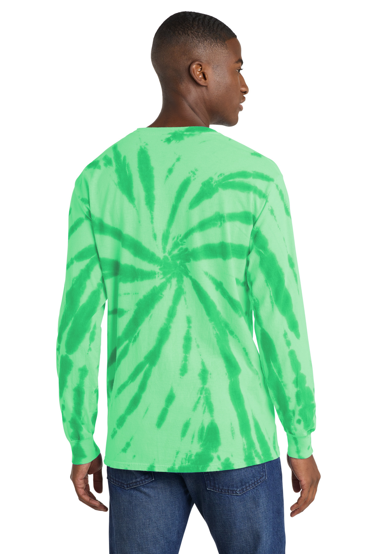 Port & Co Tie-Dye Long Sleeve Tee. PC147LS 36