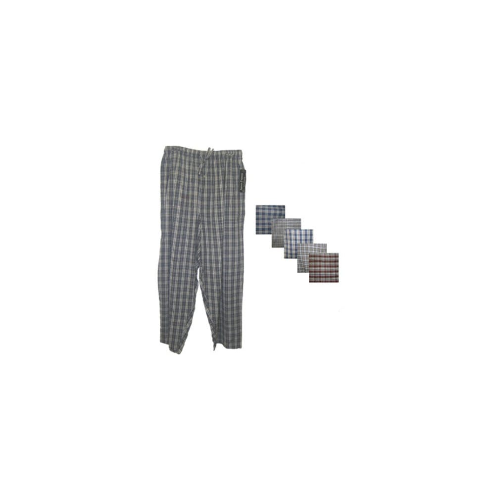 Men's Pajama Pants - Assorted Plaids M-XL 2