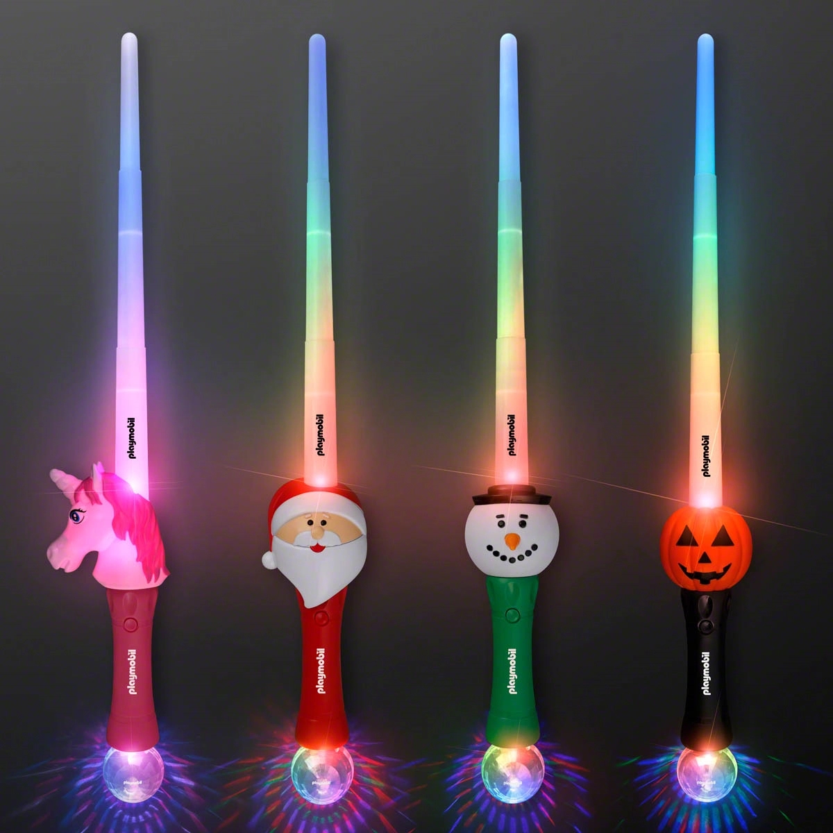 Light Up Holiday Expandable Sword Toys 8
