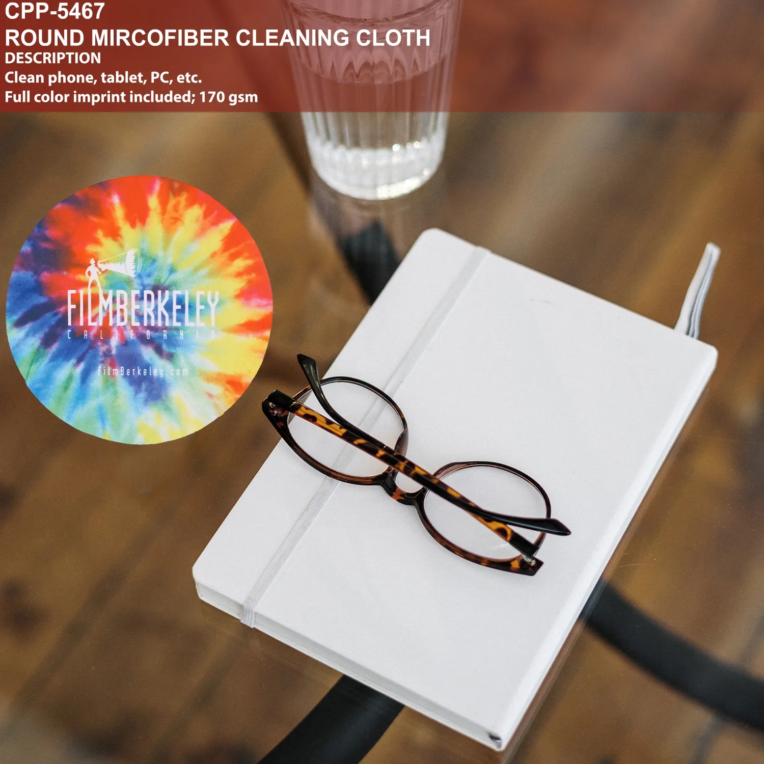 ROUND MICROFIBER CLEANING CLOTH 5