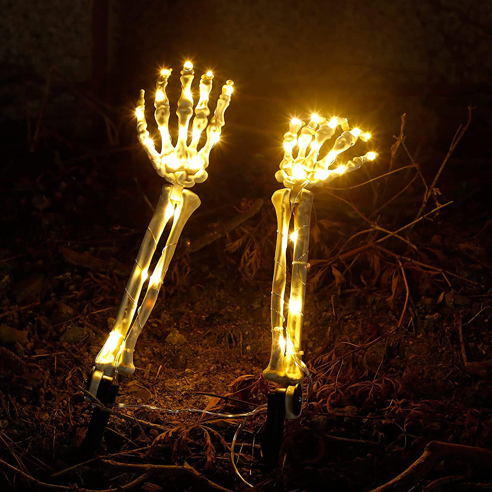 LED Halloween Props Luminous Ghost Hands 3