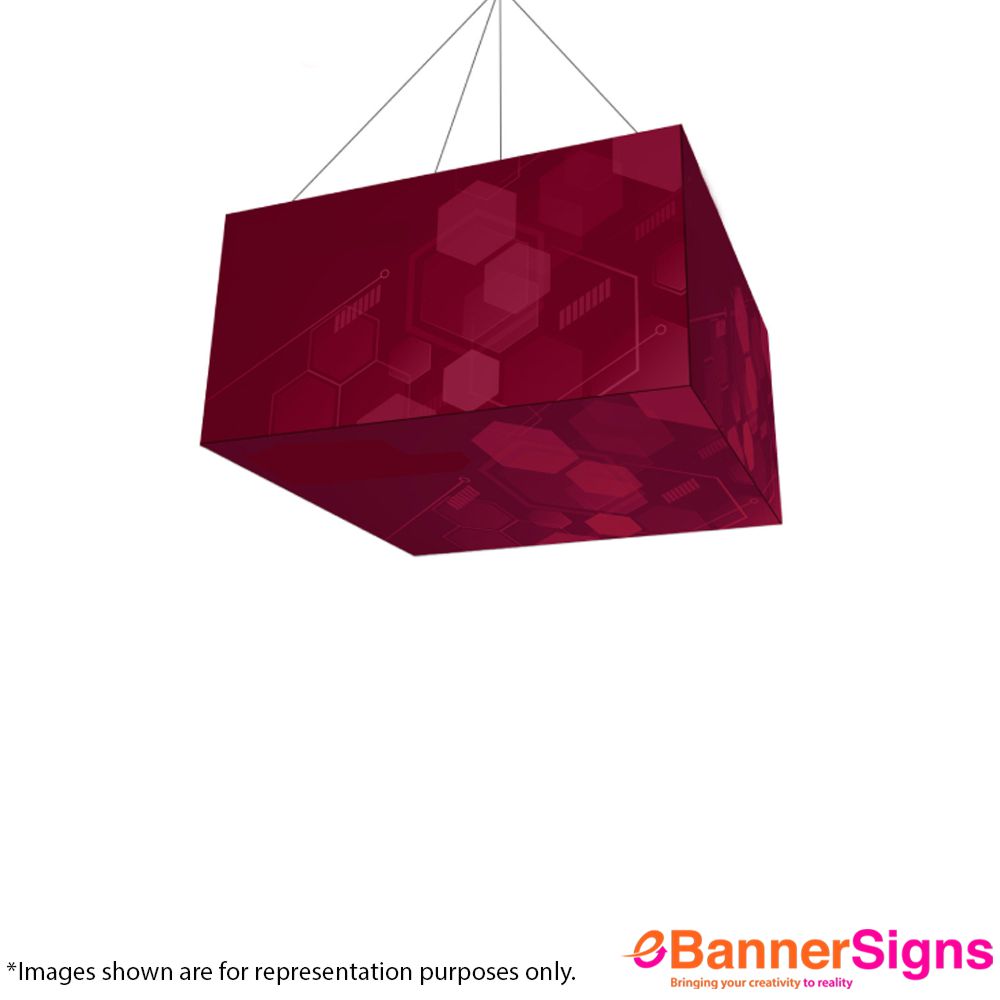 Sky Tube Rectangle Cube Hanging Banners (Graphics + Hardware) 4