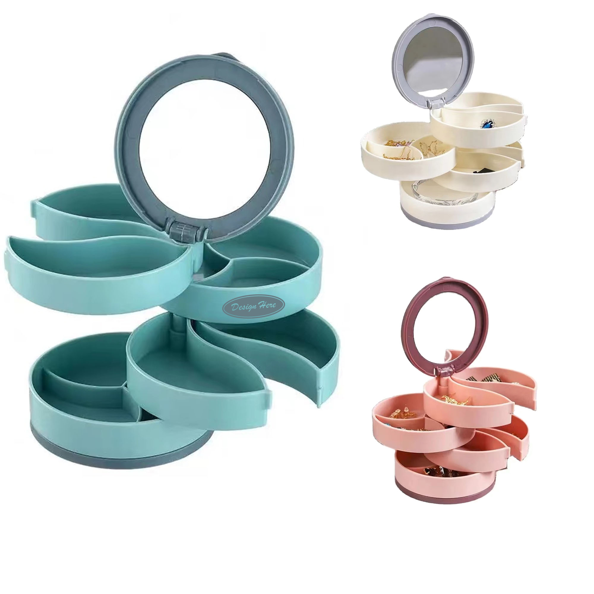 Rotating Jewelry Storage Box 2