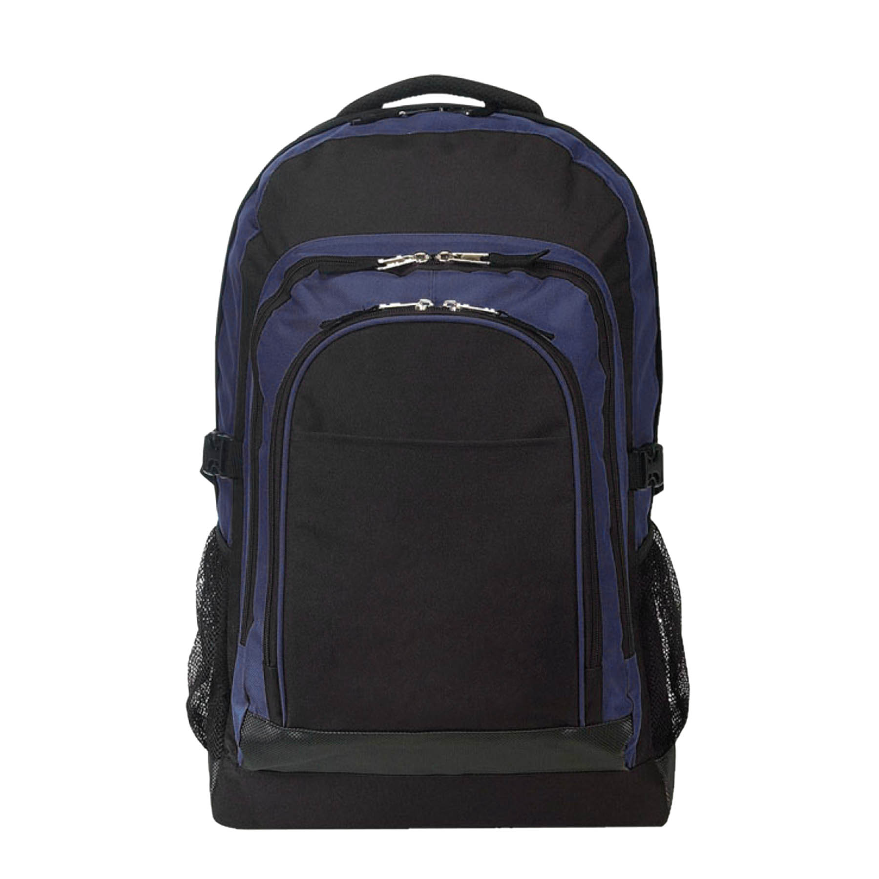 600 Denier Outdoor Computer Backpack with Faux Leather Trim 6