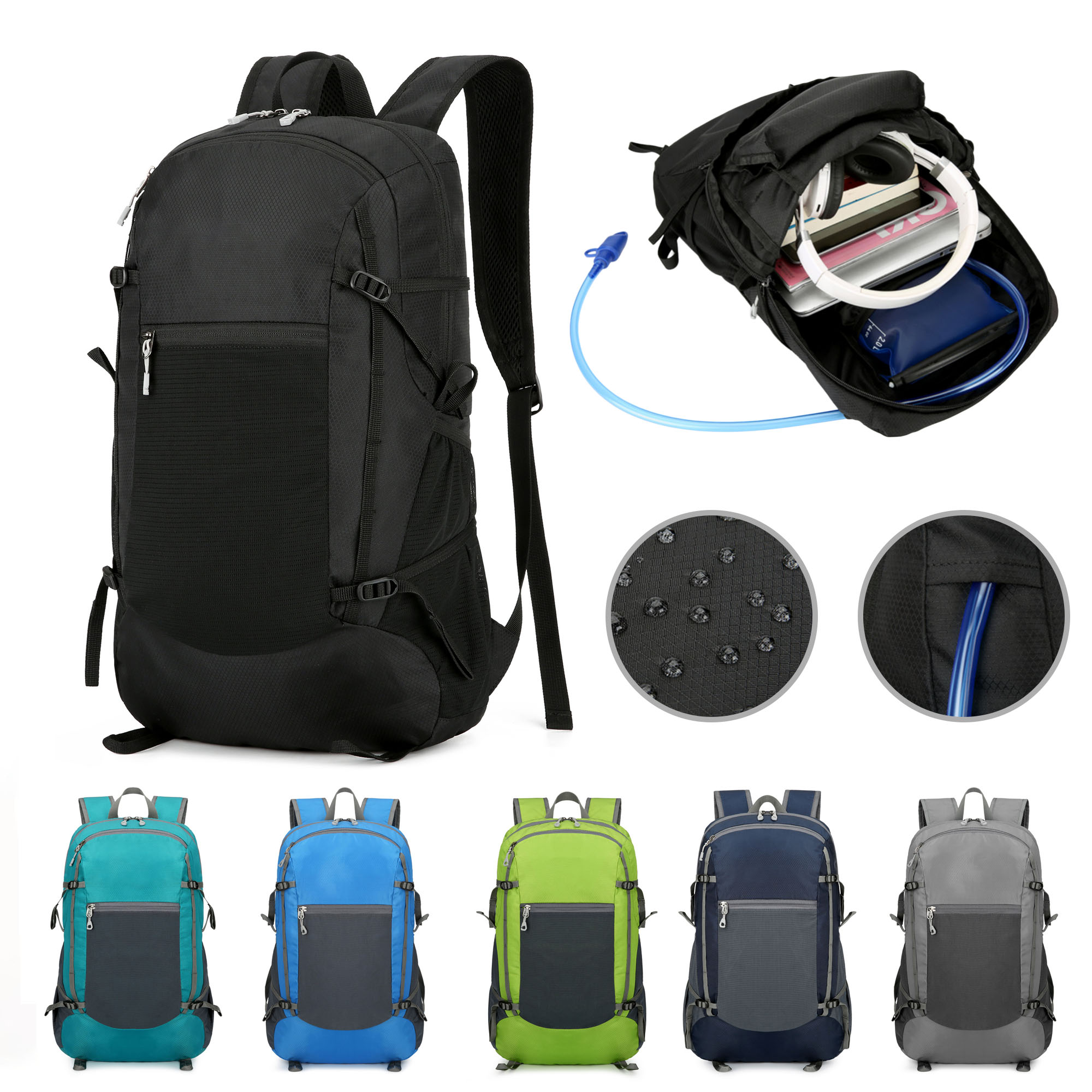 Portable Foldable Hiking Backpack 2