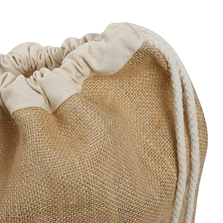 Juniper Jute Drawstring Backpack 5