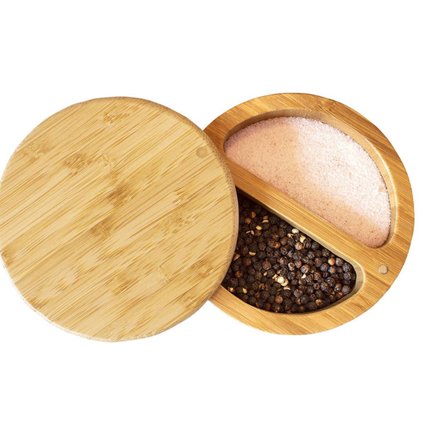 Salt Pepper Keeper Duet with Swivel Lid 8