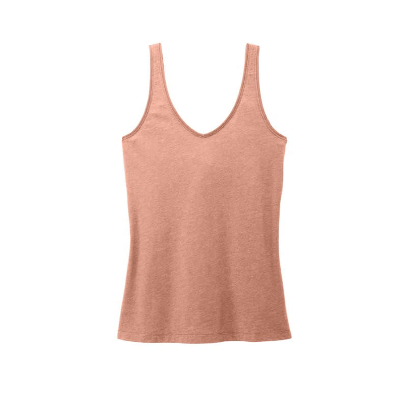 District Women's Perfect Blend CVC V-Neck Tank 28