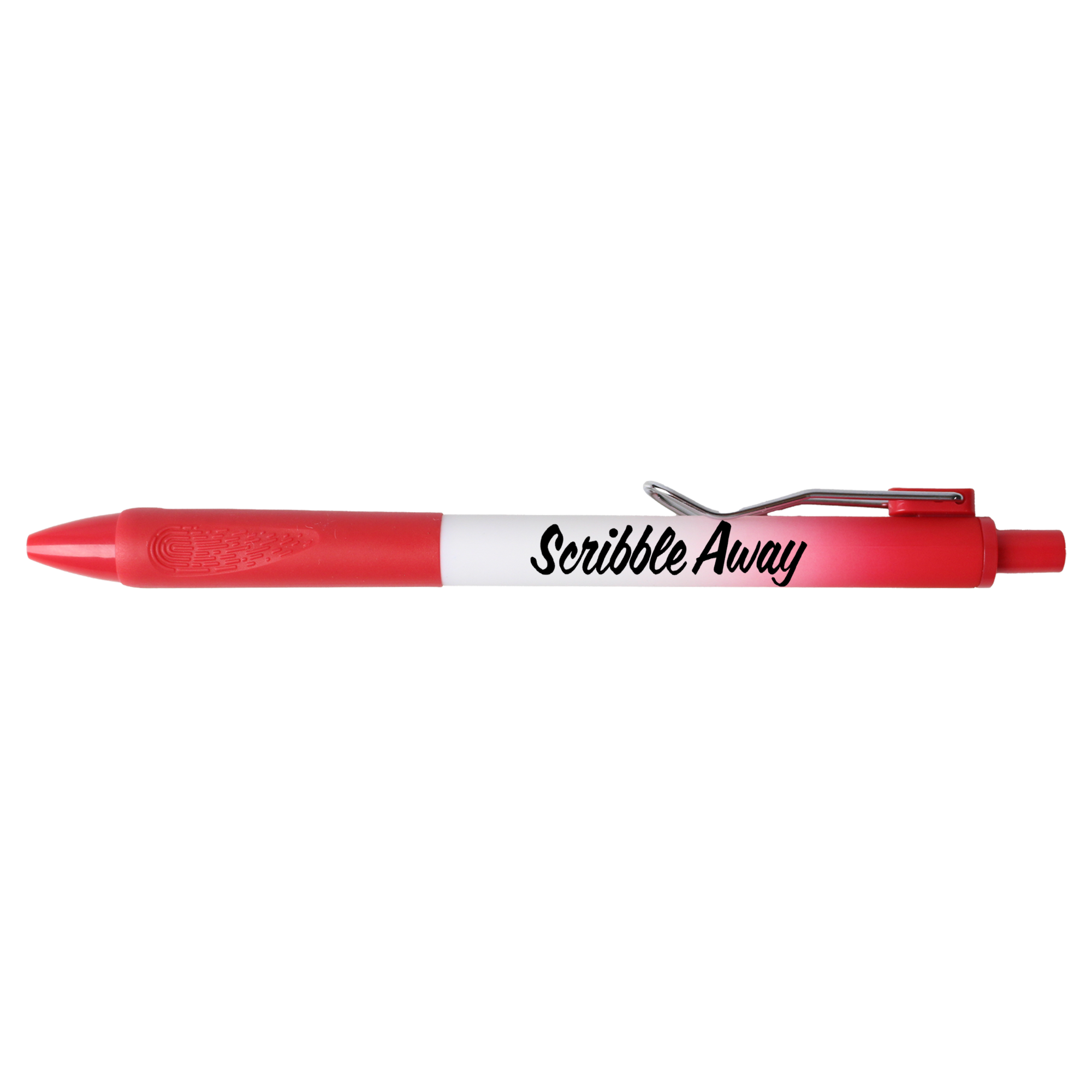 Recycled Ombre Pen with a Rubber Grip & Metal Clip 15
