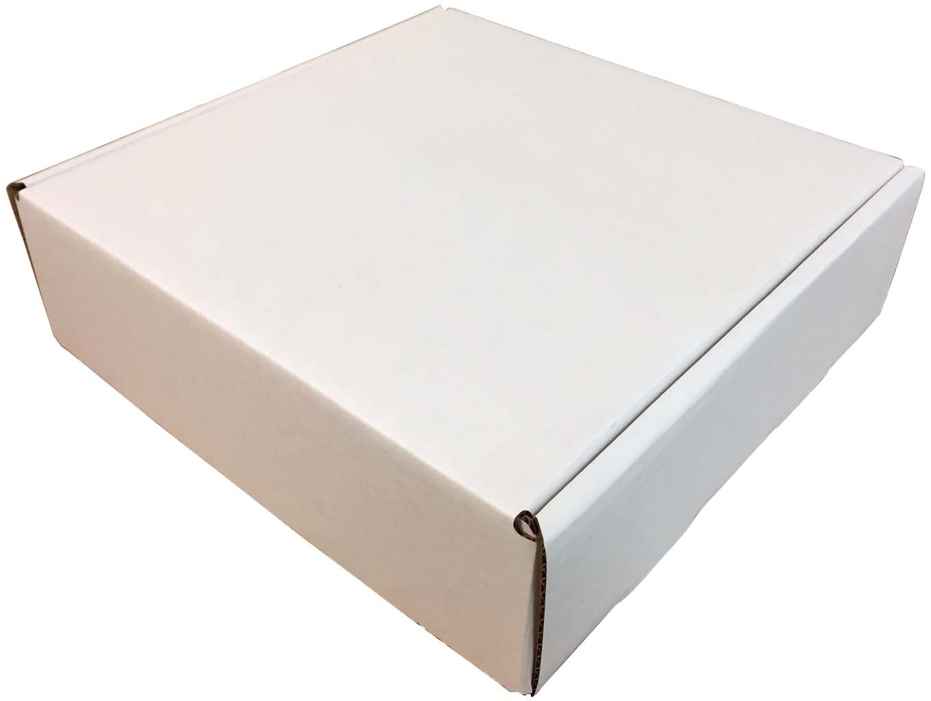 10" x 10" x 3" - B-Flute Outside Tuck Box 1