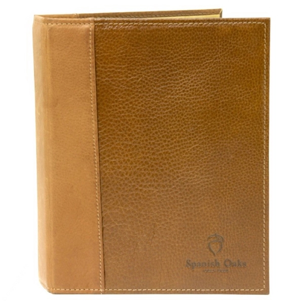 Leather 2-1/2" Ring Binder 11" x 8-1/2" 1