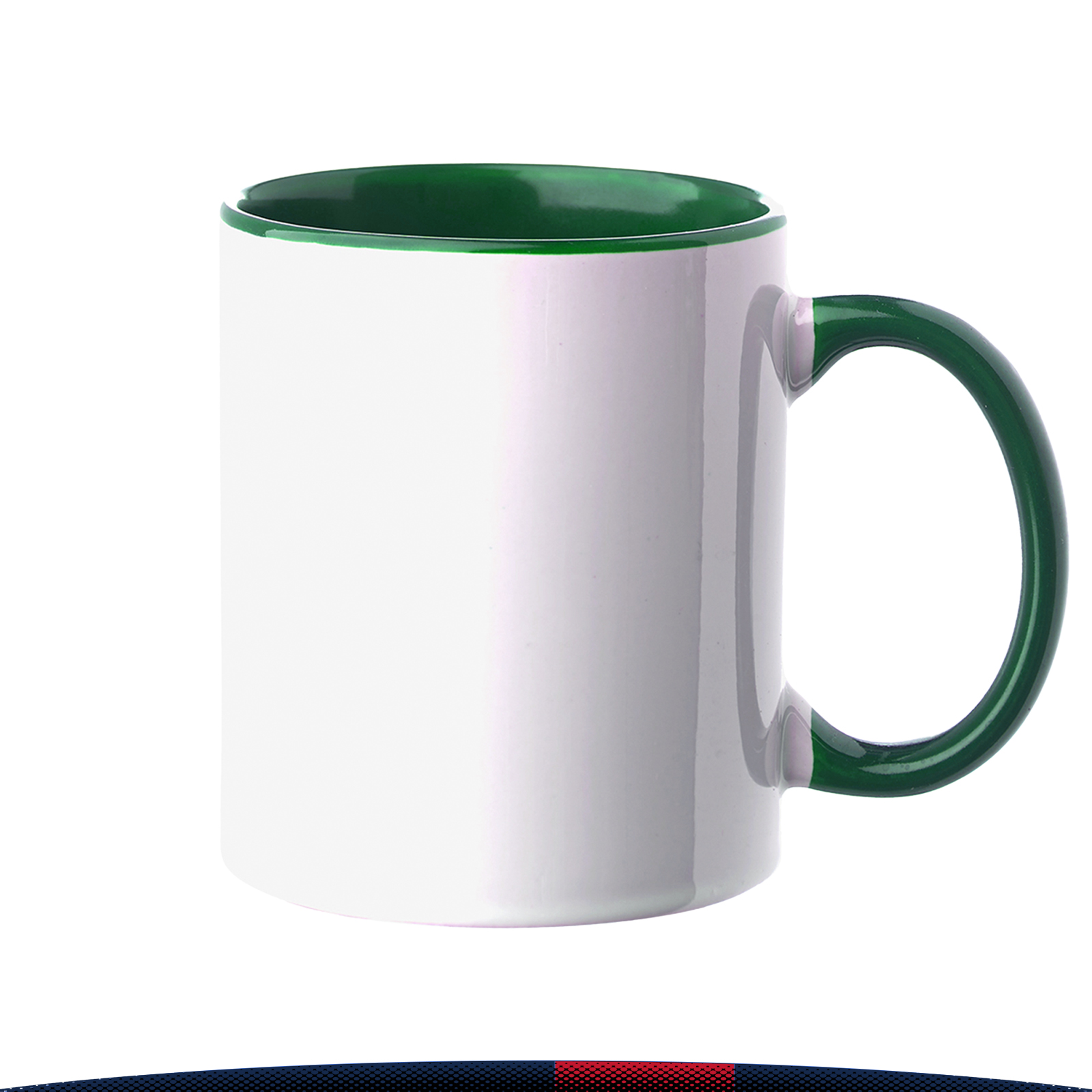 11 oz. Bright Two-tone Ceramic Mugs 4