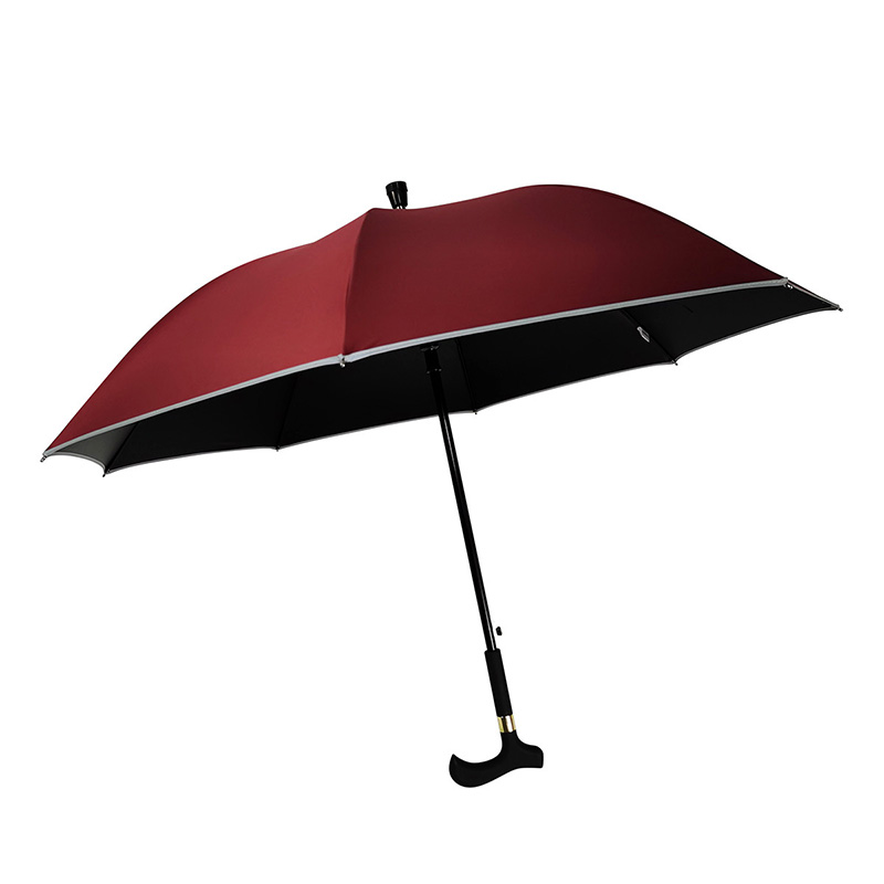 Elderly crutch umbrella sun protection non-slip umbrella
