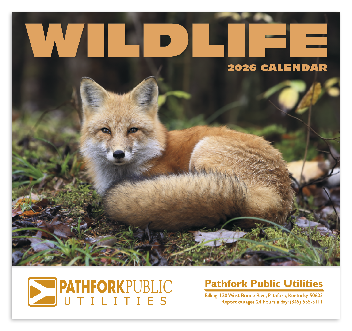 HotLine® Products Wildlife Appointment Calendar - Stapled 1