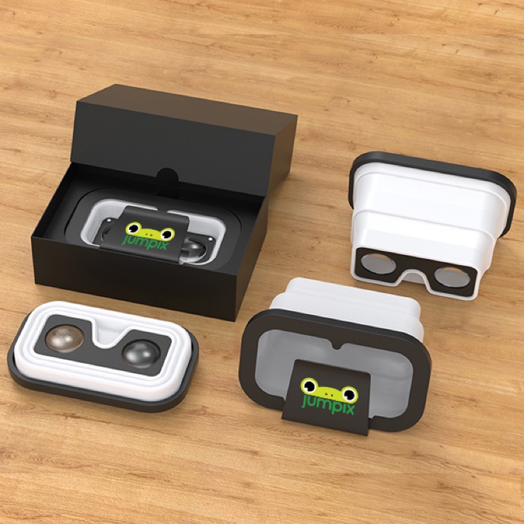Retractable Virtual Reality Glasses w/Gift Box 4
