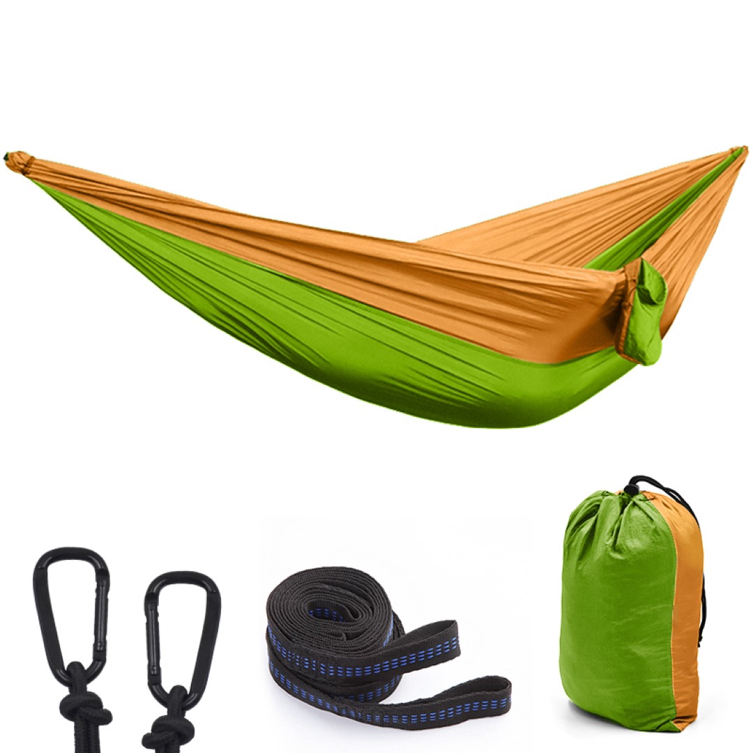 One Person Portable Hammock with Tree Straps 6