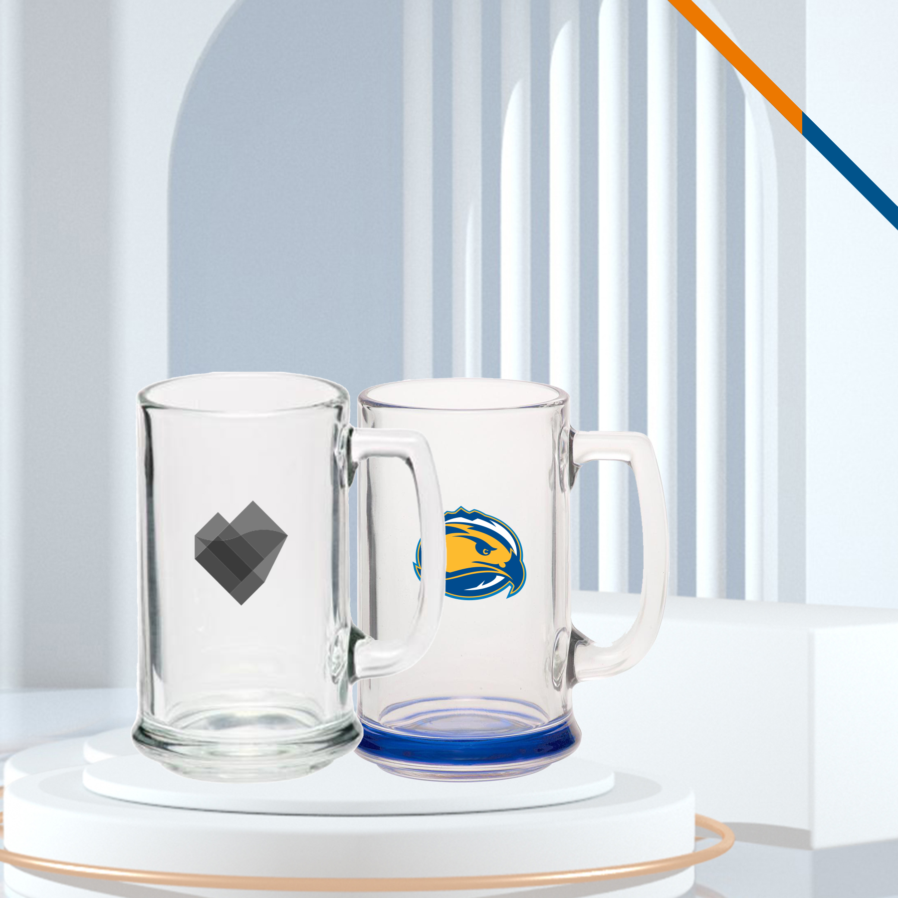 Libbey Melior Beer Mugs - 15 OZ. 4