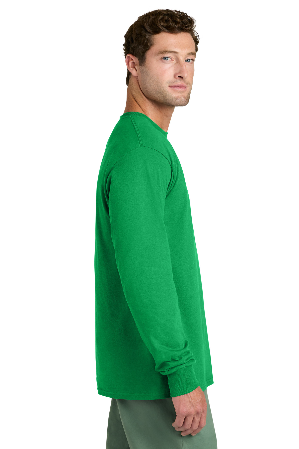 Port & Co Long Sleeve Core Cotton Tee. PC54LS 7