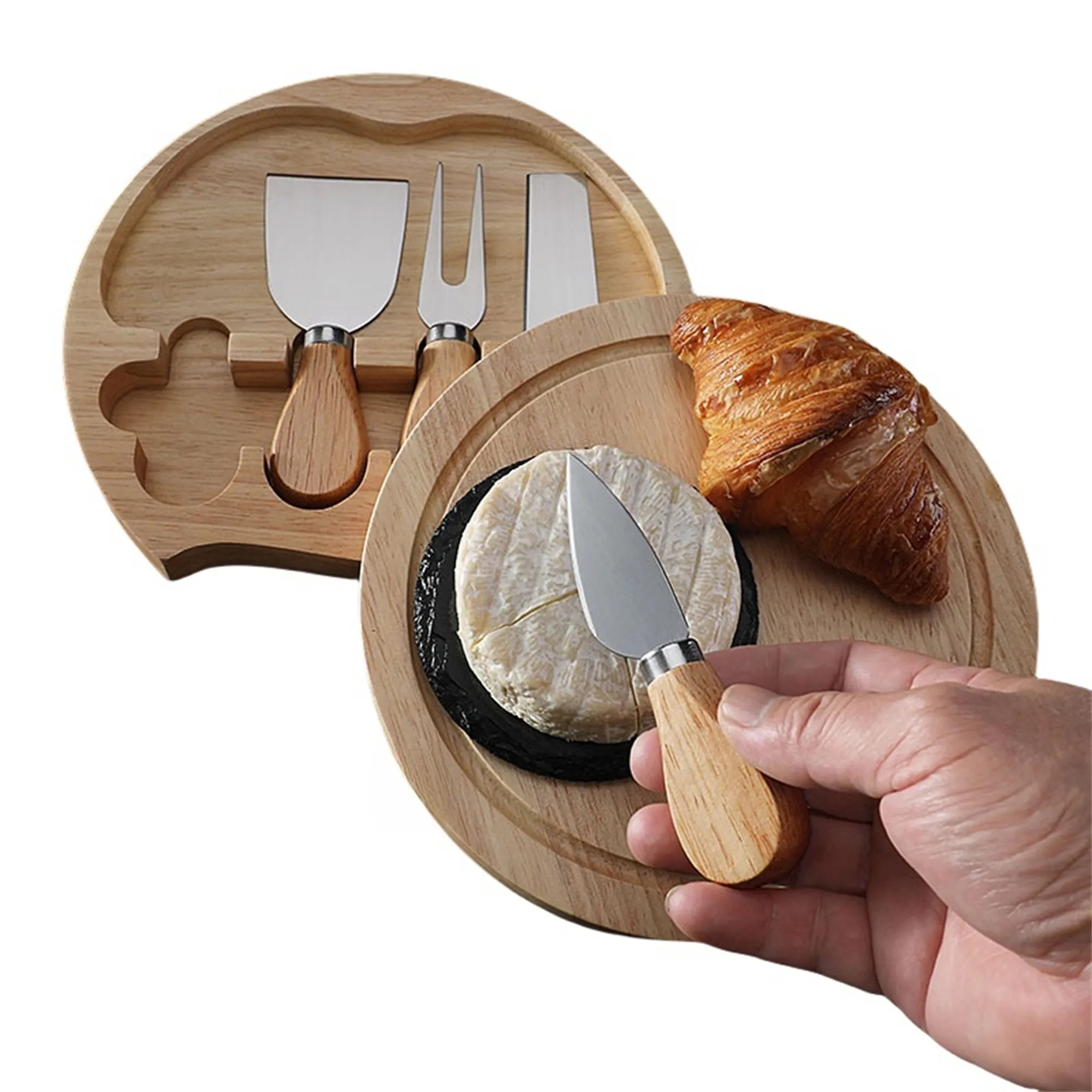 Cheese Knives Set with Wooden Handle 4