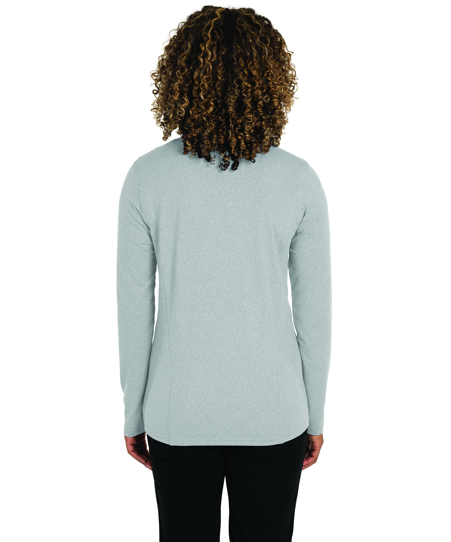 Women's Heathered Eco-Logic Stretch Quarter Zip 10