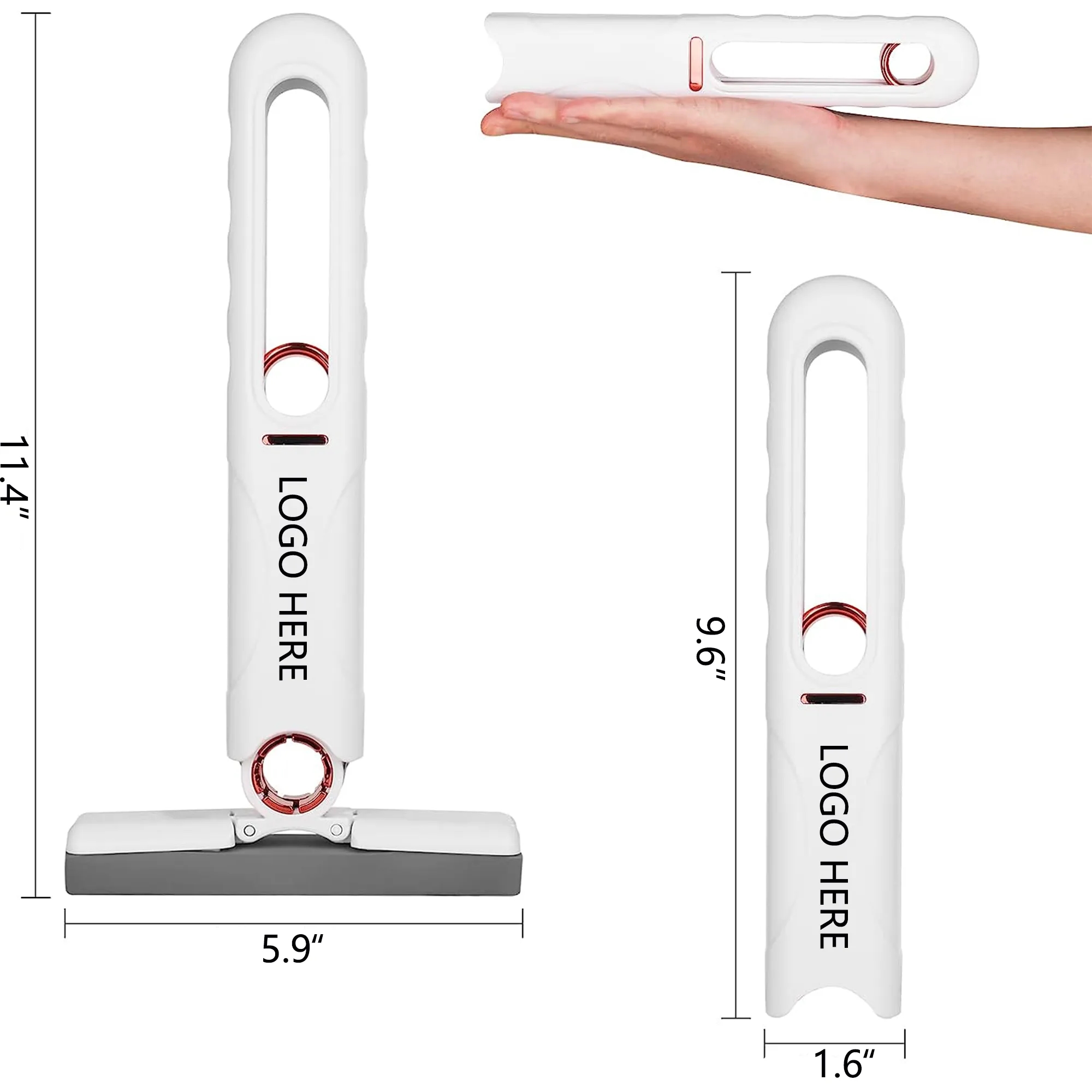 MOQ50 Portable Self-Squeeze Mini Mop 2