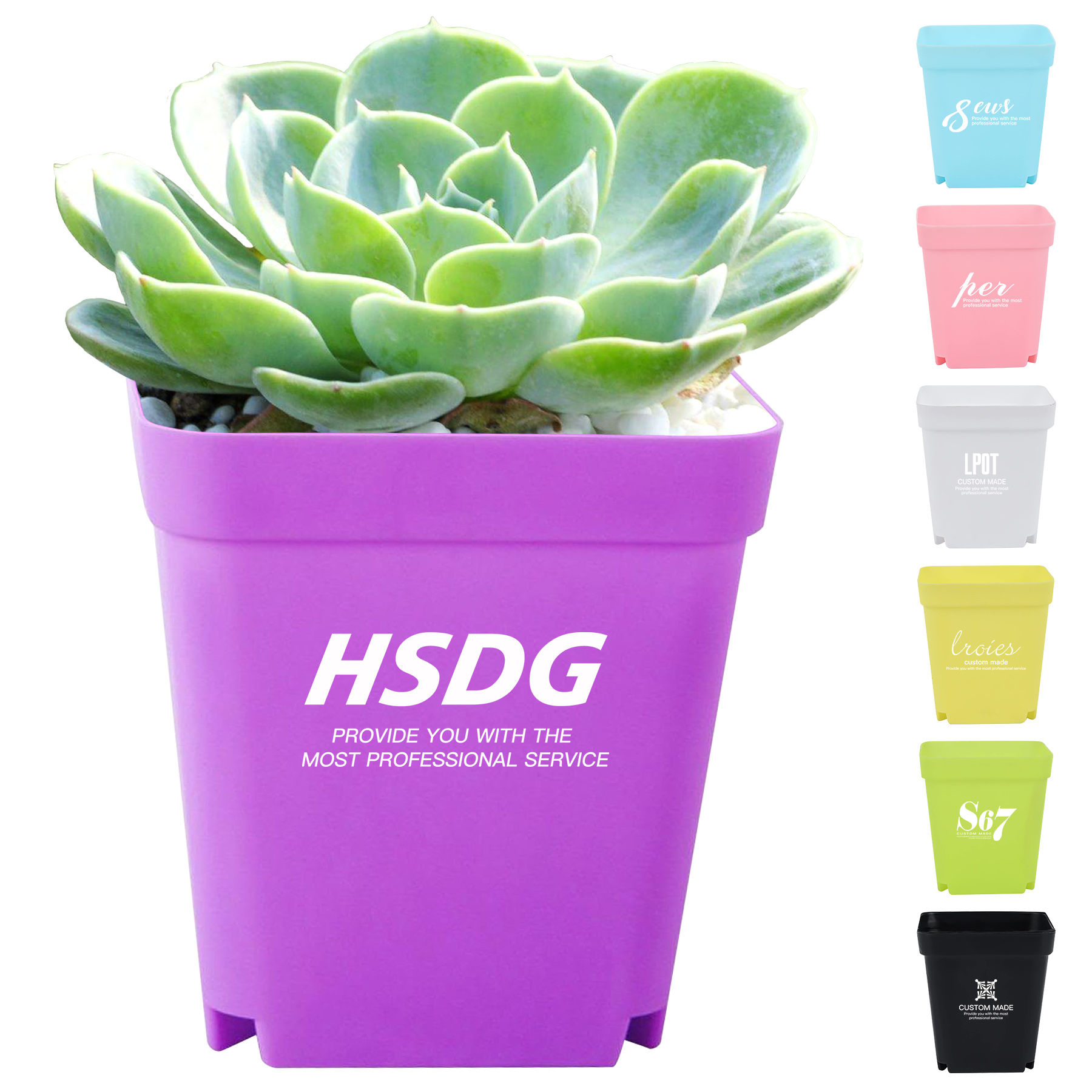 Small Plastic Plant Pot 6