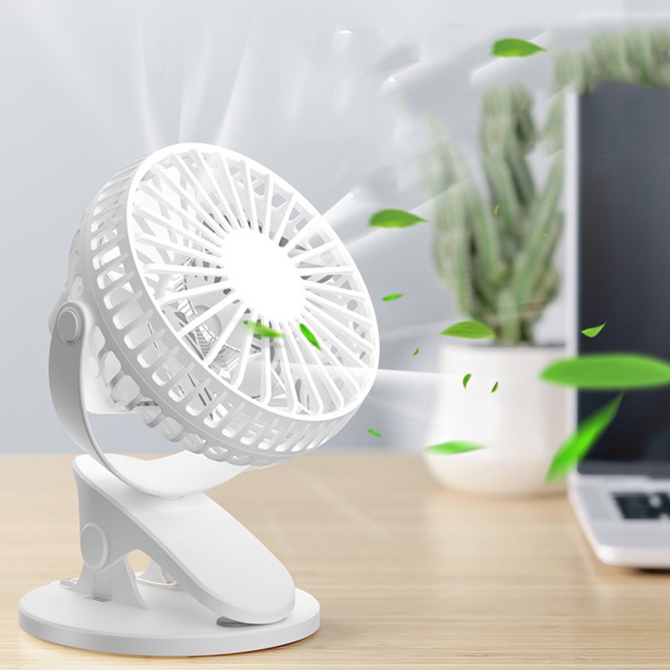 New USB charging desktop clip fan 3