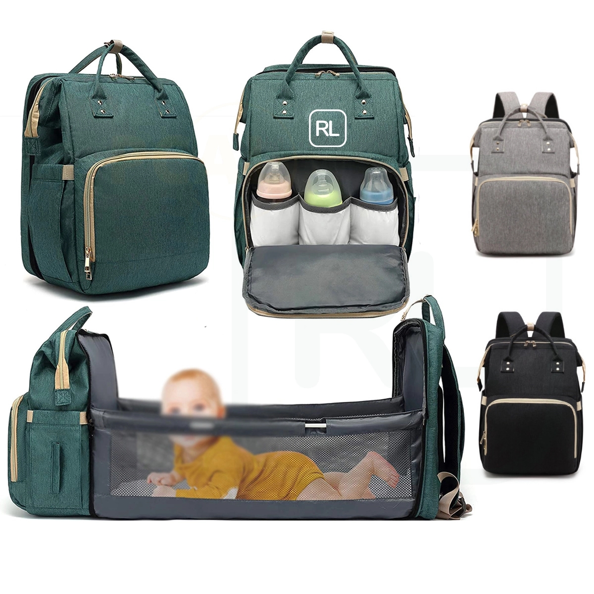 Baby Travel Diaper Backpack 2
