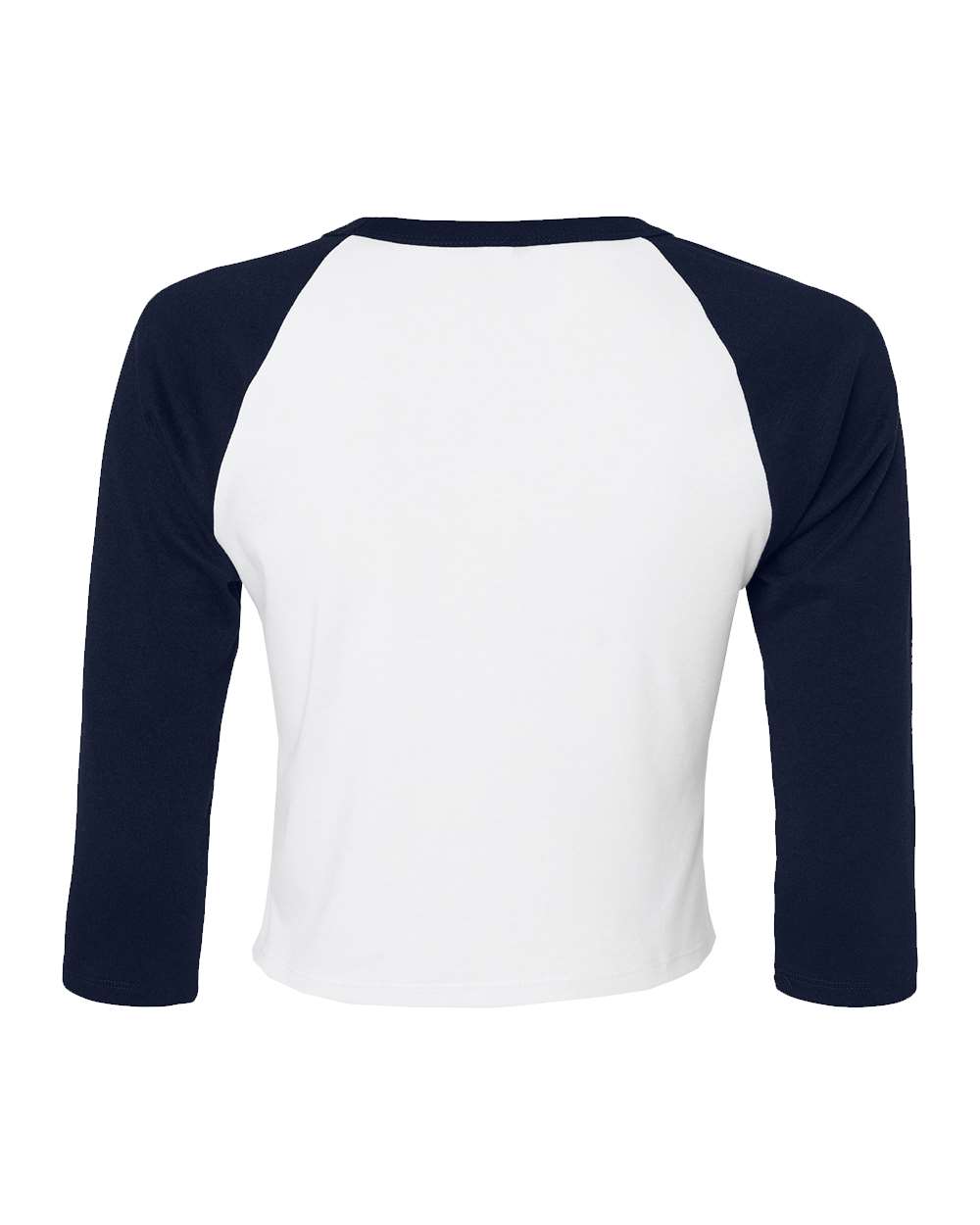 Women's Micro Rib Three-Quarter Raglan Sleeve Baby Tee - 1200 49